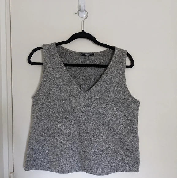 Metallic Knit Top Mango - Picture 4 of 6